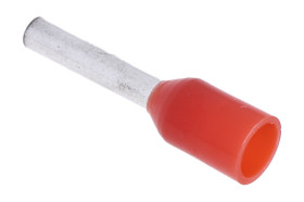 Końcówka tulejkowa izolowana 1mm² długość 8mm Czerwony średnica 1.4mm Izolowane RS PRO