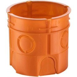 Puszka p/t fi:60 do podtynkowa bez wkrętów, głęboka SIMET 50 szt.