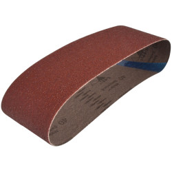 Faithfull FAIAB75533C Cloth Sanding Belt 533 x 75mm Coarse (Pack 3)