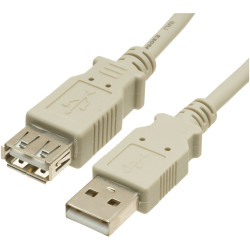 TruConnect USB2 Cable A Male to A Female 3m