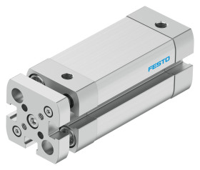 Siłownik kompaktowy skok: 30mm Festo Ø 12mm dwustronnego działania Action ADNGF-12-30-P-A