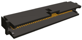 Listwa stykowa PCB 80-pinowe AMPMODU System 50 raster: 1.27 mm Kąt prosty 2-rzędowe TE Connectivity Otwór przelotowy 30