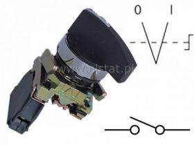 Przełącznik bistabilny 2-poz. NO piórowy ( 0-1)