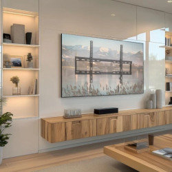 Uchwyt do TV Maclean, max VESA 600x400, 32-80, 45kg, reg. odchylenia +0~-10, MC-413