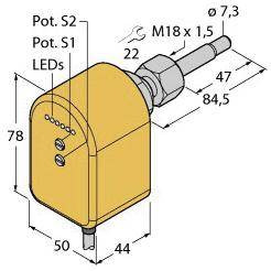 Turck 6870282 Czujnik zanurzeniowy FTCST-A4P-2ARX/230VAC, 207 - 253 V/AC, 1 szt.