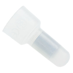 8AWG Nylon Closed End Terminal Cap Wire Connector - Pack of 100
