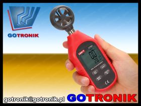 UT363 termoanemometr pomiar temperatury i szybkości przepływu powietrza
