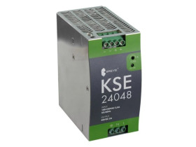 Zasilacz impulsowy KSE 12048M 230/ 48VDC 2,5A 120W na szynę DIN, Uzas: 96‑264VAC Uwyj: 48-50VDC, Ta70, 17000-1547