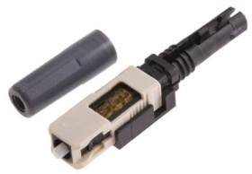 Złącze światłowodowe, SC, 50/125μm, OM3, 0.5dB, Simplex, RS PRO