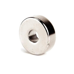 Magnes neodymowy okrągły 10x2mm z otwór 2mm - MAG041