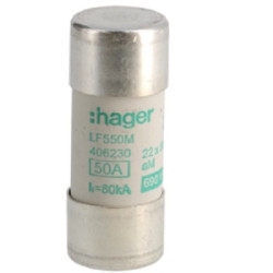 Bezpiecznik 50A 22.2 x 58mm 690V Hager