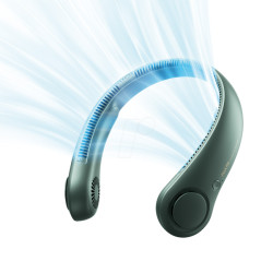 FA14-GREEN JISULIFE FA14 portable neck fan, green