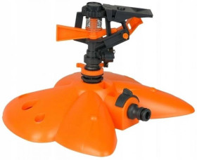 Zraszacz ogrodowy regulowany obrotowy trójramienny Schmith