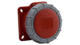 Gniazdo Siłowe Tablicowe Proste 16A 5P /Fe/ Ip67