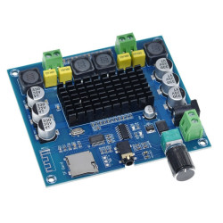 Wzmacniacz audio 2x50W 12-24V moduł Bluetooth A314 V5.0
