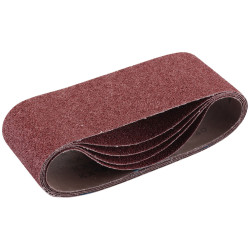 Draper 09247 Cloth Sanding Belt, 100 x 610mm, 40 Grit (Pack of 5)