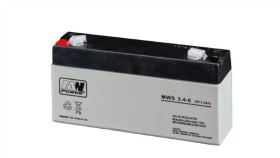 Akumulator Vrla Agm 6V 3,4Ah (Żywotność 3-5Lat) Mws3,4-6