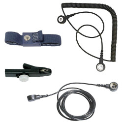Bernstein Tools 9-350 Tools ESD wrist strap dark blue for electronics grounding