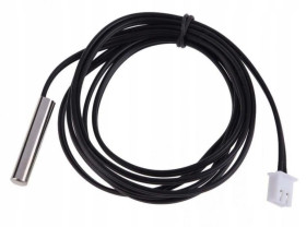 Sonda czujnik temteratury rezystancyjny -50stC - 120stC NTC10K 2 m