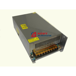 Zasilacz imp. 12V 500W 40A EK CCTV przemysłowy