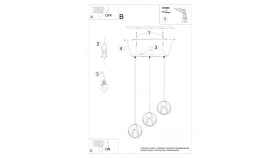 Lampa Wisząca Do Sypialni Nira Złote Elementy, Szklany Klosz, Źródło 1*E14 -...