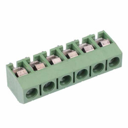 6-Way 5mm PCB Terminal Block 10A