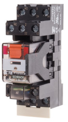 Przekaźnik mocy 230V ac 3PDT TE Connectivity 1W, na szynę DIN 19465Ω Śruba