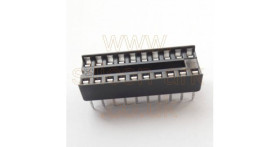 IC Socket 20 pin DIL narrow (W3120TRC) - Winslow Adaptics