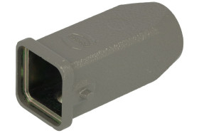 Obudowa złącza; Han A; 09200031440; 3A; metal; proste; na przewód; wyjście na dławnicę PG11; do 1 klamry; 1 górne wyjście przewo