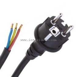 Pp 1,5m OWY 3x1 mm2 czarny H05VV-F Jonex 8006