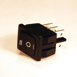 Przełącznik wahadłowy typ /Rocker/ JS-606QC2BBET-G