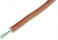 LGY1X1.0BR Linka miedziana w pojedynczej izolacji (cena za mb) brązowa, 1.00mm2, napięcie 300V