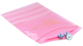 Pink A/S Reclosable bag 4"x6 w+l pk100