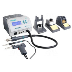 Quick 713 Stacja lutująco-rozlut z HOT AIR - stacja 90W / rozlutownica 90W / HOT AIR 1000W