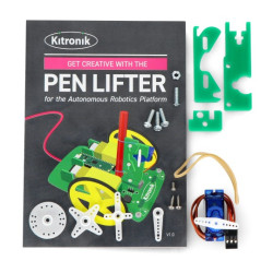 Pen Lifter - uchwyt pisaka do autonomicznej platformy robota z Raspberry Pi Pico - Kitronik 5344