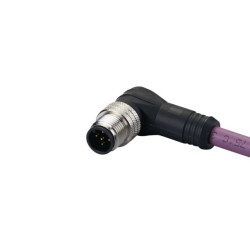 ifm electronic Kabel do siłownika/czujnika Złącze A Prosty kąt 1 długość 6 m Rodzaj A Męski Niezakończone Złącze B