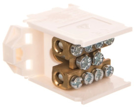 Zacisk rozgałęźny 1-biegunowy 80A 1x25/4x16mm2 K03SN