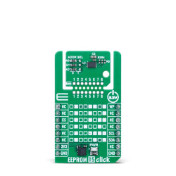 Narzędzie rozwojowe z kategorii „pamięć&#148;, EEPROM 15 Click, Serial EEPROM, rodzaj: Płyta rozszerzenia, EEPROM, do użytku