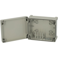 Fibox 5824001 TPC 20x16x10cm Enclosure, PC Opaque cover