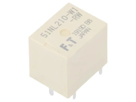 FBR51NL210W1-RW Przekaźnik elektromagnetyczny SPDT Ucewki: 10VDC 35A PCB 90