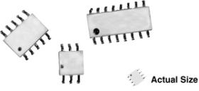 CSO Sandwich, 50 mil Pitch, Dual In-Line Thin Film Resistor, Surface Mount Network