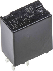 Panasonic Do montażu na płytce drukowanej 12 V dc 25 A SPDT