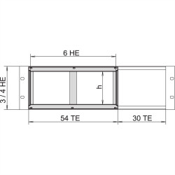 nVent SCHROFF 24564217 Obudowa Rack 19'' wielobarwny 1 szt.