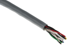 Kabel do transmisji danych 5 -parowy 0.2 mm² 10 -rdzeniowy Ekranowany 24 AWG AWG PVC 300 V
