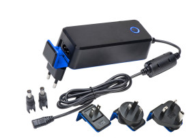 Adapter AC/DC Uwy 7.5V dc Iwy 3.33A Wymienne 25W typ wtyczki: Australia, Europejski, Wielka Brytania, US