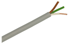 Przewód; do transmisji danych; Technotronik; LIYY; 3x0,14mm2; linka; Cu; szary; PVC; okrągły; 300V; zwój 200m; Technokabel; RoHS