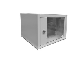 Szafa krosowa wisząca niedzielona 19cali KaTLINK 4U 350x550x230 szara CL-19 04U