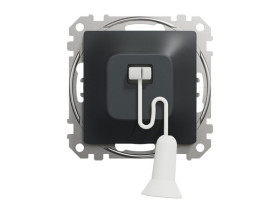 SEDNA DESIGN & ELEMENTS Wyłącznik z cięgnem czarny antracyt SDD114122 SCHNEIDER ELECTRIC