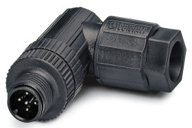 Złącze wielostykowe przemysłowe 5-pinowe M12 Montaż na kablu Wtyczka Phoenix Contact