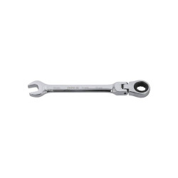 YT-1679 Klucz płasko-oczkowy z grzechotką i przegubem 13mm